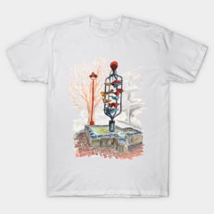 The buckets fountain of Wellington , New Zealand T-Shirt